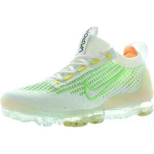 Nike Wmns Air VaporMax 2021 FK Flyknit White-Pearl Pink-Sail Sz 7 (FD0871-100)